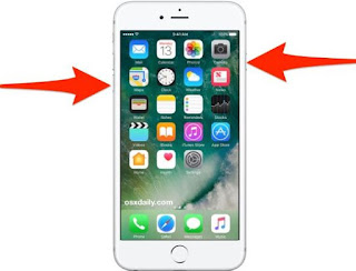 Cara Force Restart iPhone 7 dan iPhone 7 Plus dengan Tombol