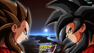 Super Saiyan 4 Goku and Vegeta Wallpaper