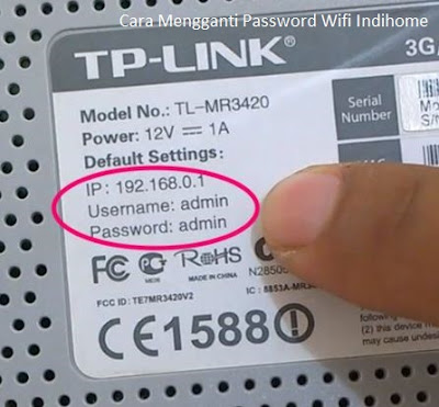 Cara Mengganti Password Wifi Indihome