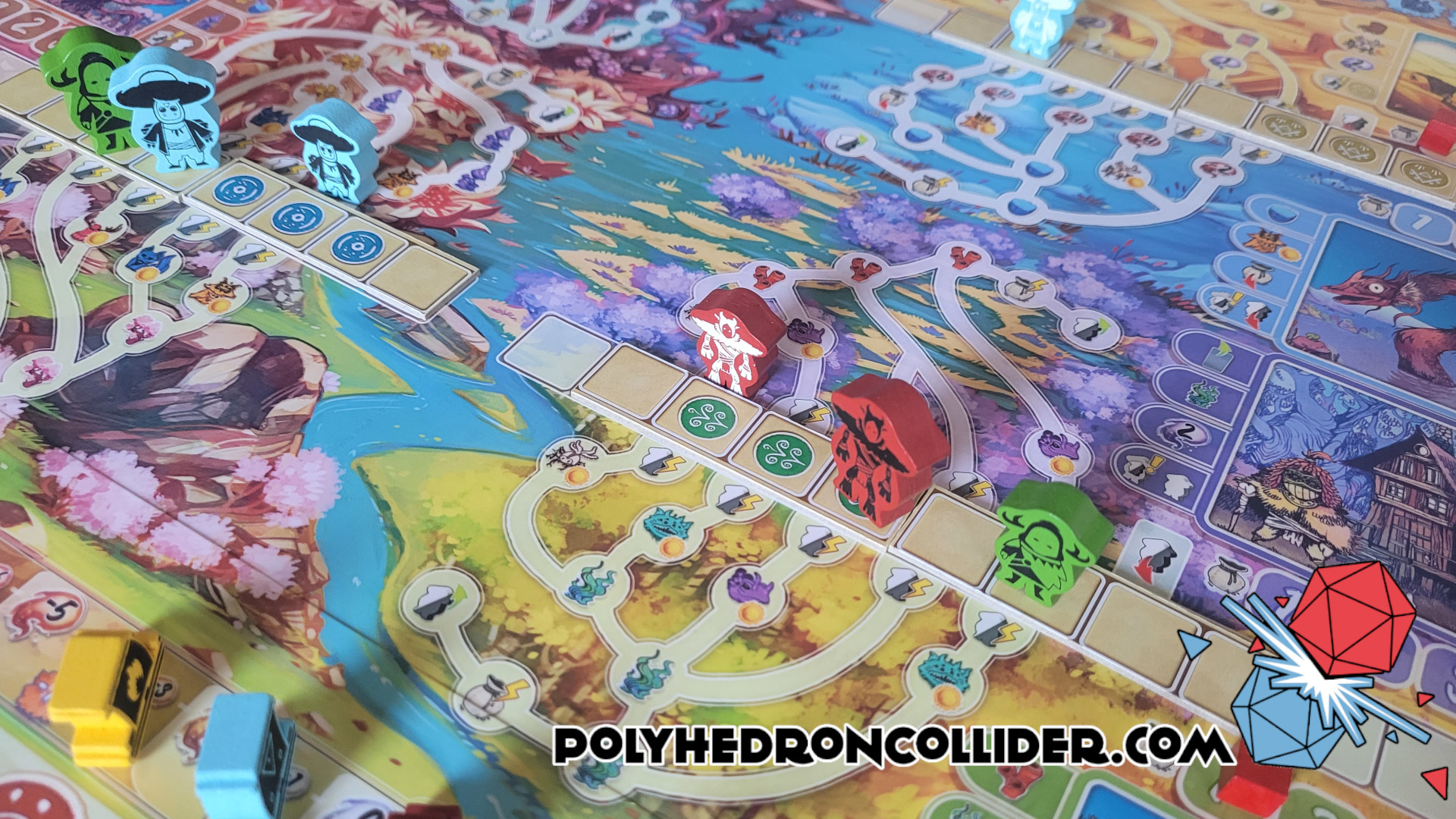 Polyhedron Collider Board Game Review Arborea In Play