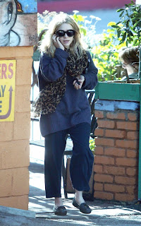 Ashley Olsen out on a coffee run in LA