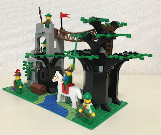 LEGO お城シリーズ 6071 森のつり橋　レビュー
