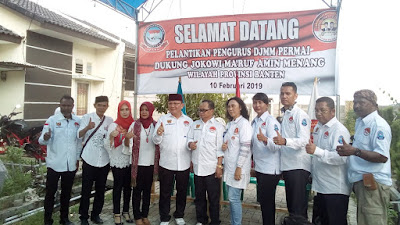 DPP DJMM Permai Lantik Pengurus Wilayah Banten