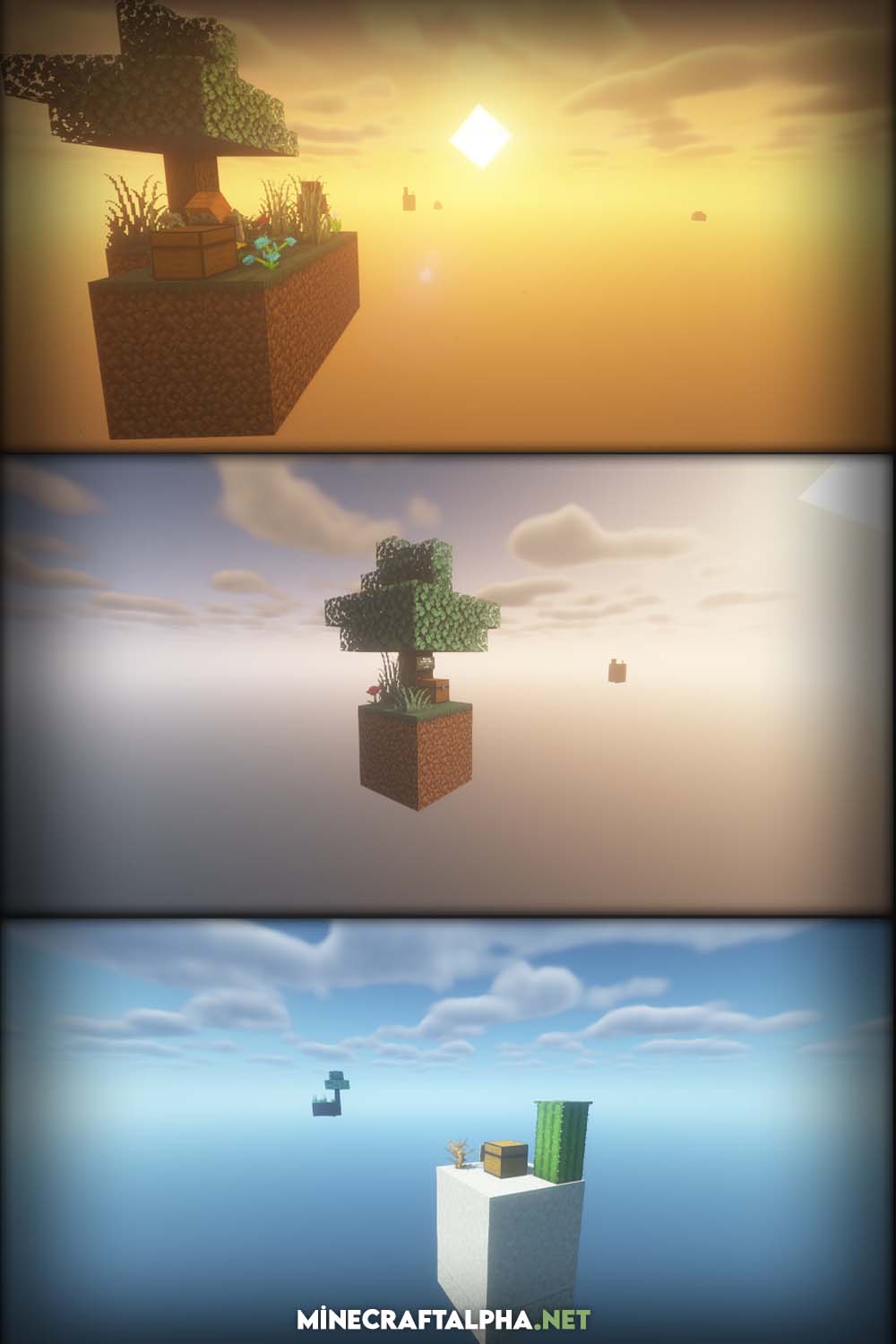 SkyBlock Map [1.20, 1.19.3, 1.18.2] (Survive on a Floating Island in Minecraft)
