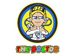 Logo Valentino Rossi The Doctor Vector Cdr & Png HD
