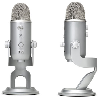 Blue Microphones Yeti USB Microphone, Silver