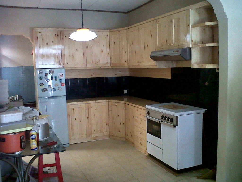 kitchen set kayu jati belanda 4