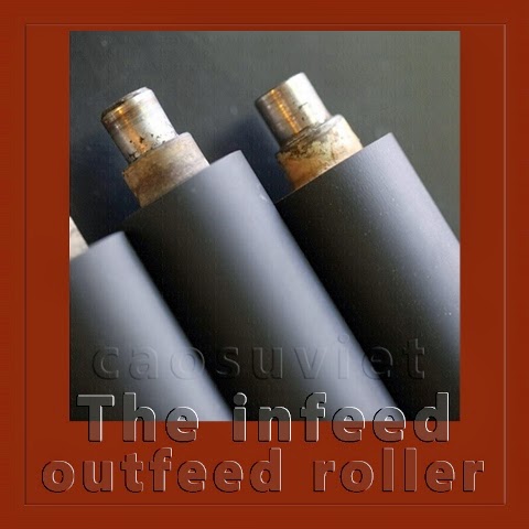 The infeed_outfeed rubber roller