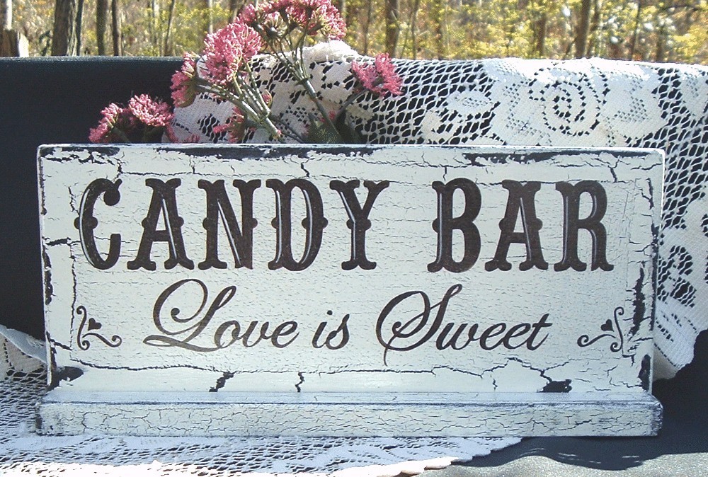 candy bar+sign