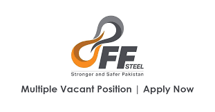 FF Steel Latest Jobs in Peshawar Incharge Customer Services 2024