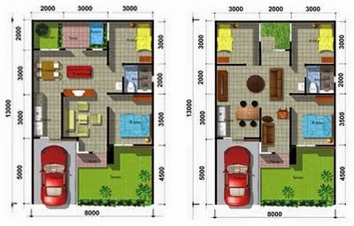  Desain Rumah Minimalis 2 Lantai Type 50  Foto Desain  