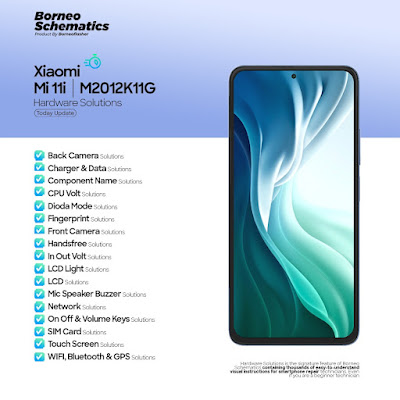 Borneo Schematics Update: Xiaomi Mi 11i