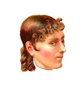 Free Clip Art of Woman: Victorian Clip Art of Woman's Portrait Vintage Hair . (womanshead)