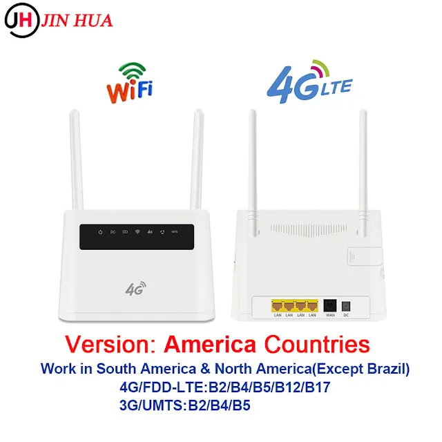 300Mbps 4G Router Sim Card Mobile WIFI Hotspot Unlocked Car Networking Sim Router CPE903 Lte 4G Sim Card Wireless Wifi Router