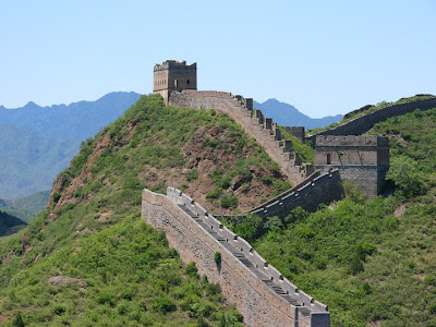 great wall of china photo so big can be seen from space