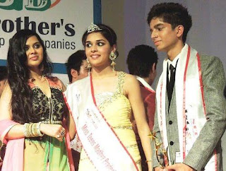 Foto Eisha Singh sebagai Miss Teen Madhya Pradesh