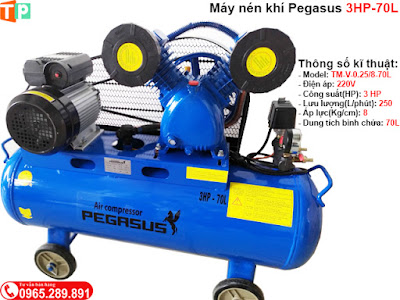 Máy nén khí Pegasus 3HP-70L