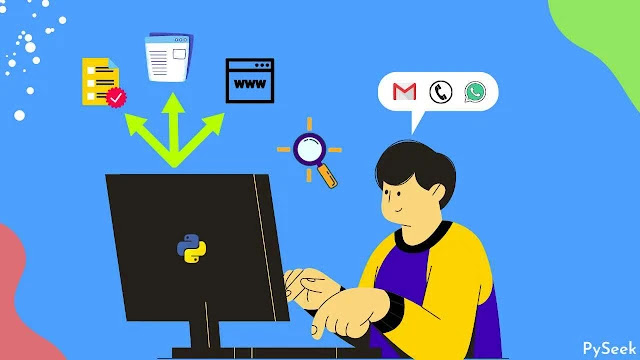extract phone numbers and emails from a text or webpage using a python program
