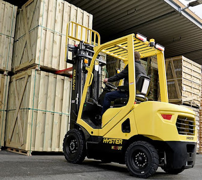 Xe nâng dầu diesel Hyster 3.5 tấn
