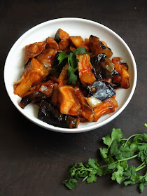 Vegan Eggplant Manchurian
