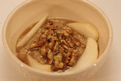 steel cut oats porridge