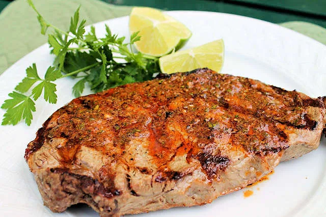 Use a dry rub and compound butter to jazz up grilled steak