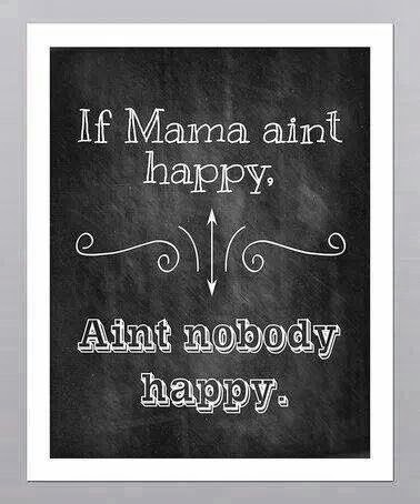 If Mama ain't happy…ain't nobody happy!  "Me Time" for moms fitness challenge group