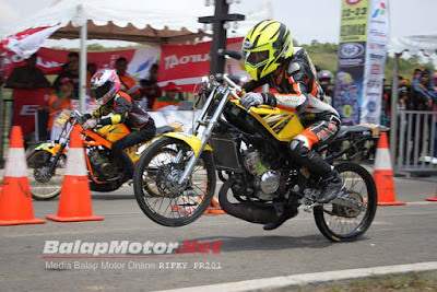 Modifikasi Motor Drak kawasaki Ninja 150cc tahun 2015