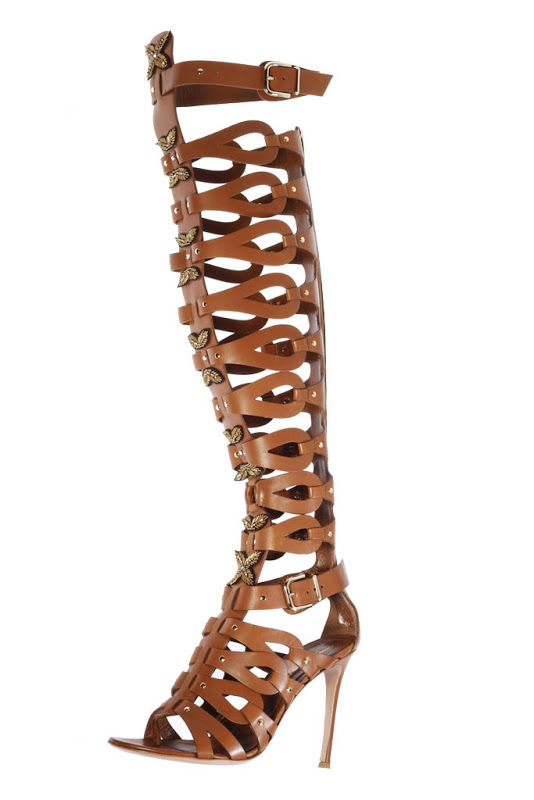 AM FASHION !!!: Knee-High Gladiator Boots - Trend SpringSummer 2013