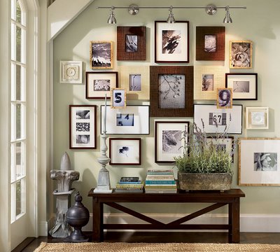 shine or set.: frame wall