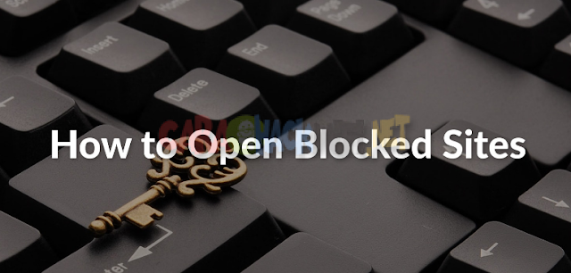how to open a blocked site with a proxy from google for free