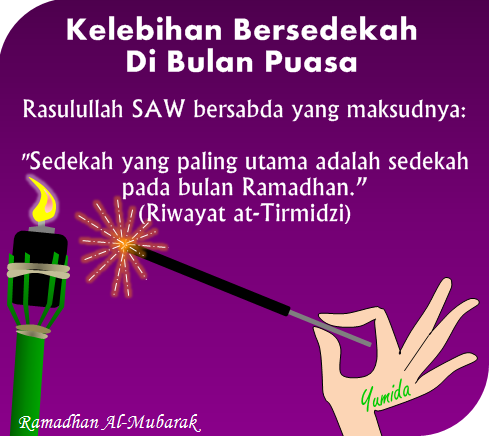 Kelebihan Bersedekah Di Bulan Puasa - Yumida