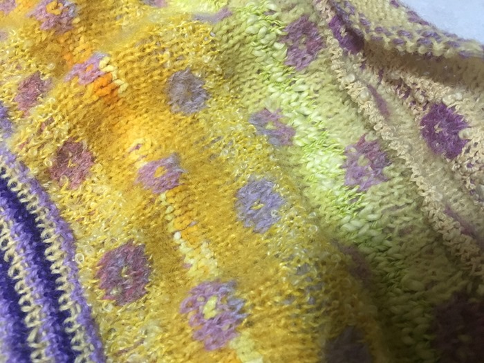 02 Purple Circles Jumper - Front Close-Up 9-1-19