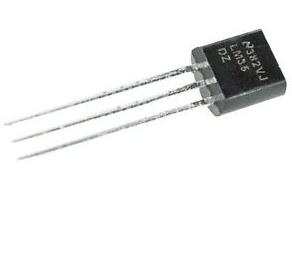 PIC16F887 ADC interfaces to LM35 thermometer