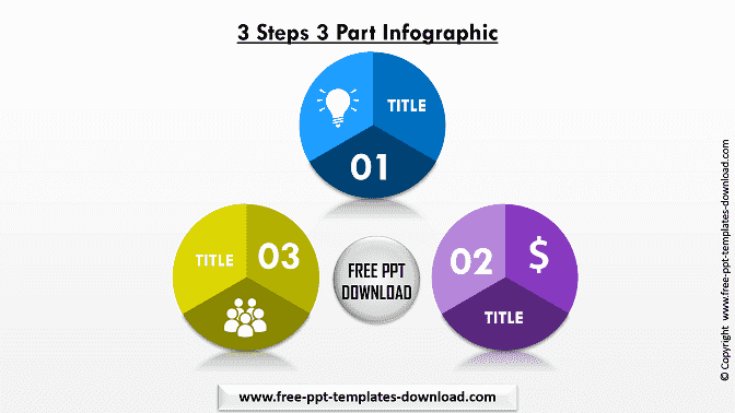 3 Steps 3 Part Info template Download