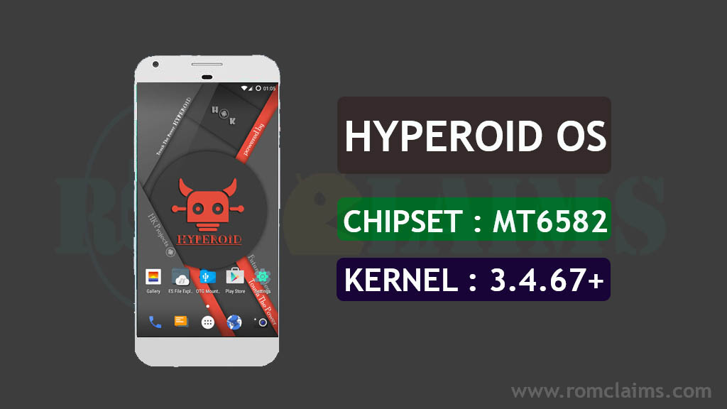[Bugless] [MT6582] [5.1.1] Hyperoid OS V1 LP Rom For MT6582 || Kernel 3.4.67+ KK