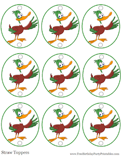 Duck Hunting Birthday Party Printables