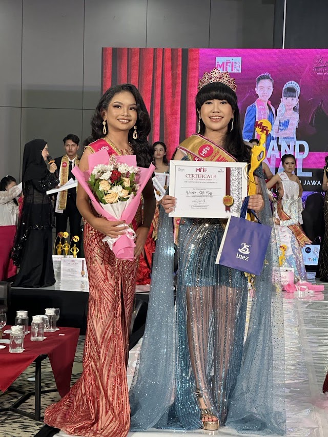  Ayla Syahira ,anak berprestasi asal Bandung peraih Winner Little Miss Friendship Jawa Barat 2024