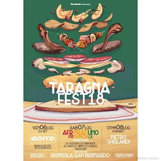 Taragnafest 6-7-8 luglio Roncola San Bernardo (BG)