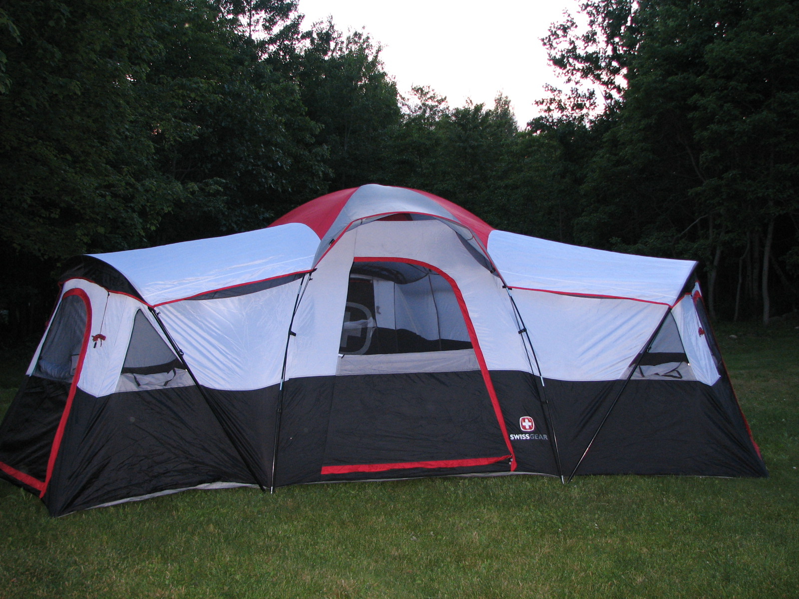 it is a 3 bedroom tent yup it s huge