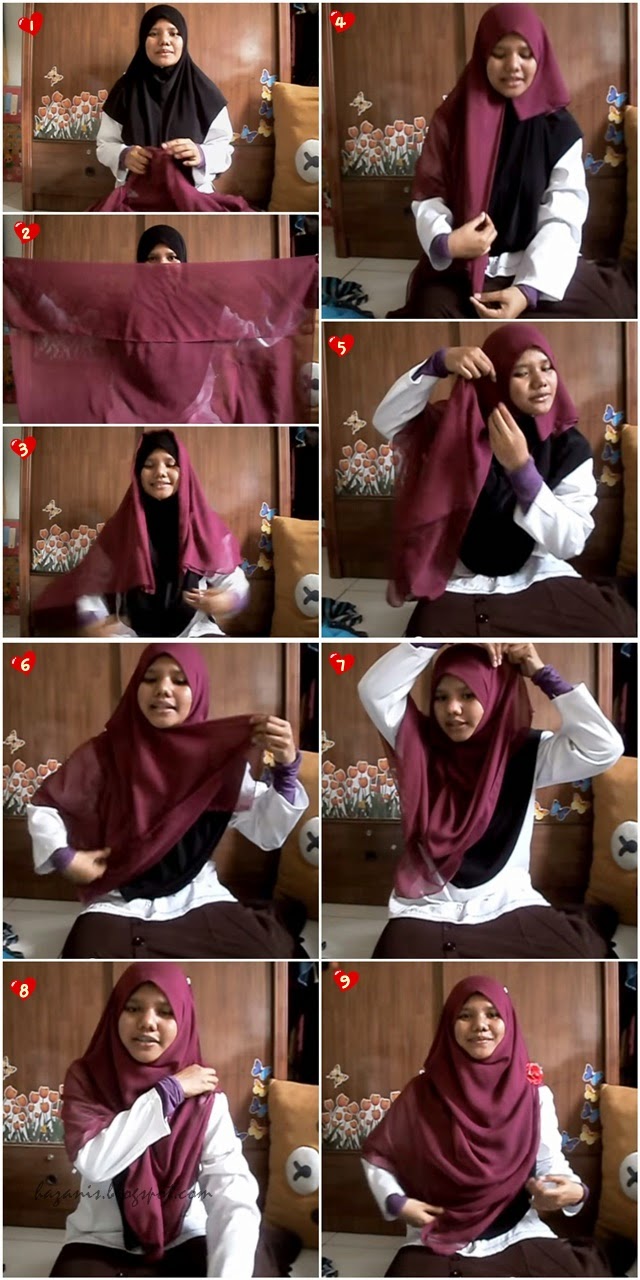 NEW TUTORIAL SHAWL LABUH HELIZA