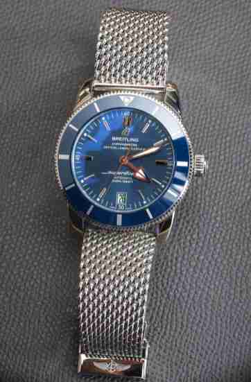 Marzo 2019 Recomendado Réplicas De Reloj Breitling Superocean Heritage II Marcar Azul Automático 42 Ref. AB2010161C1A1