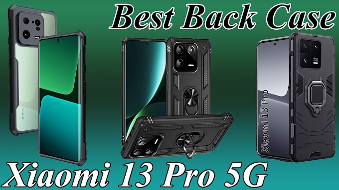 Xiaomi 13 Pro 5G Best Back Cover Case | Leather Finish Flip Cover | Transparent Back Case - MMR Mobiles