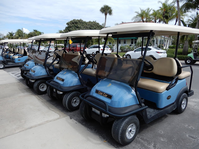 golf carts on Gasparilla Island