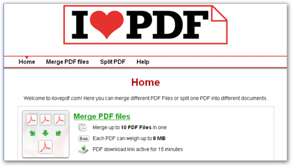 Split And Merge Your PDF Files Online Using ILovePDF