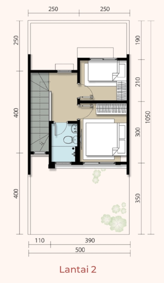 Contoh Desain Rumah Ukuran 5x10