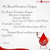 Blood donation camp report in Hindi 150 words
