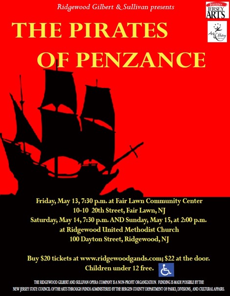 Pirates promotional flyer