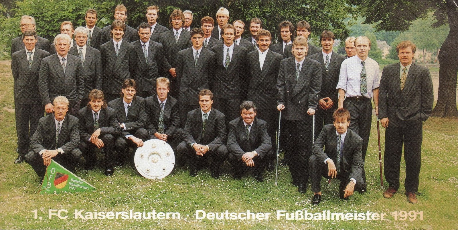 Betze-Schnipsel: 1. FC Kaiserslautern: Mannschaften 90er Jahre