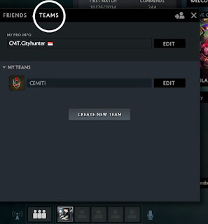 Membuat Team Esport di Dota 2